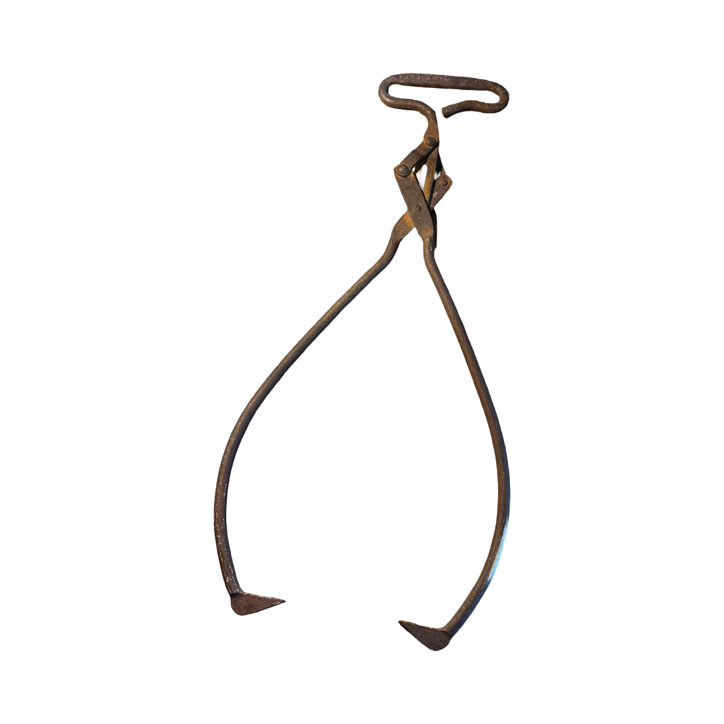 Antique Western Ice & Coal Company Ice tongs