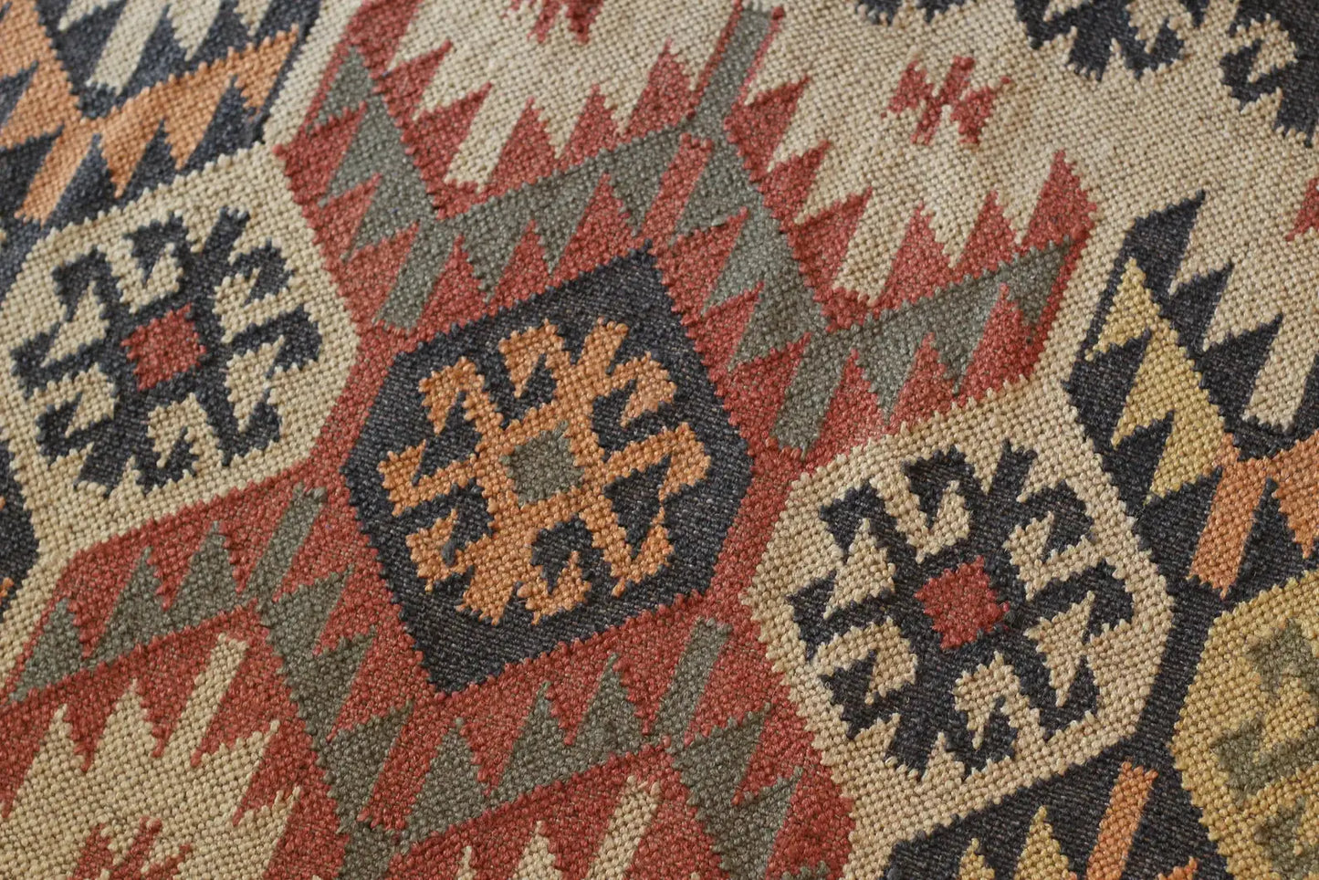 2.5 x 5' Dila Handmade Kilim Runner Rug