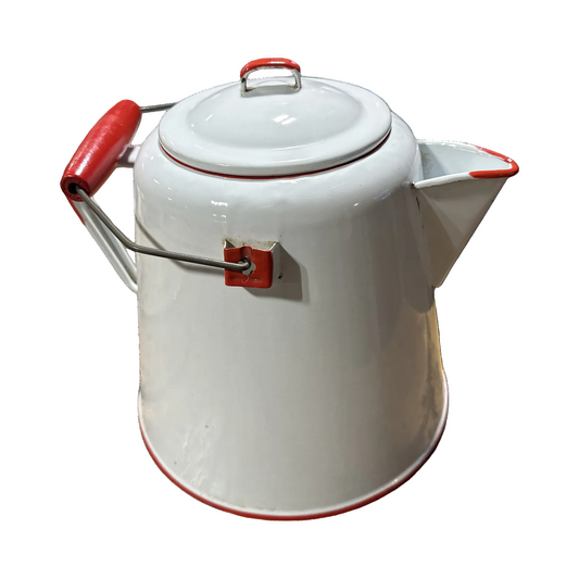 Vintage Enamel Kettle