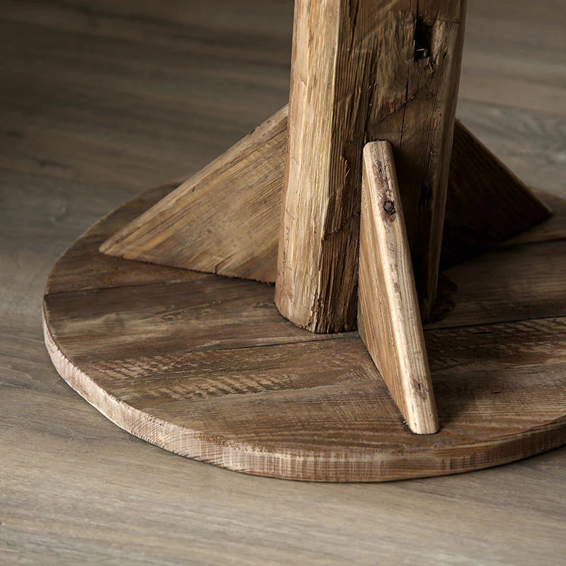 Reclaimed Pine Standing Coat Rack