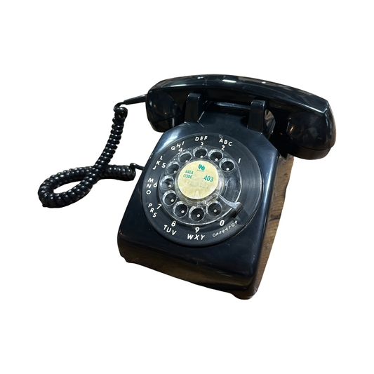 Vintage rotary phone