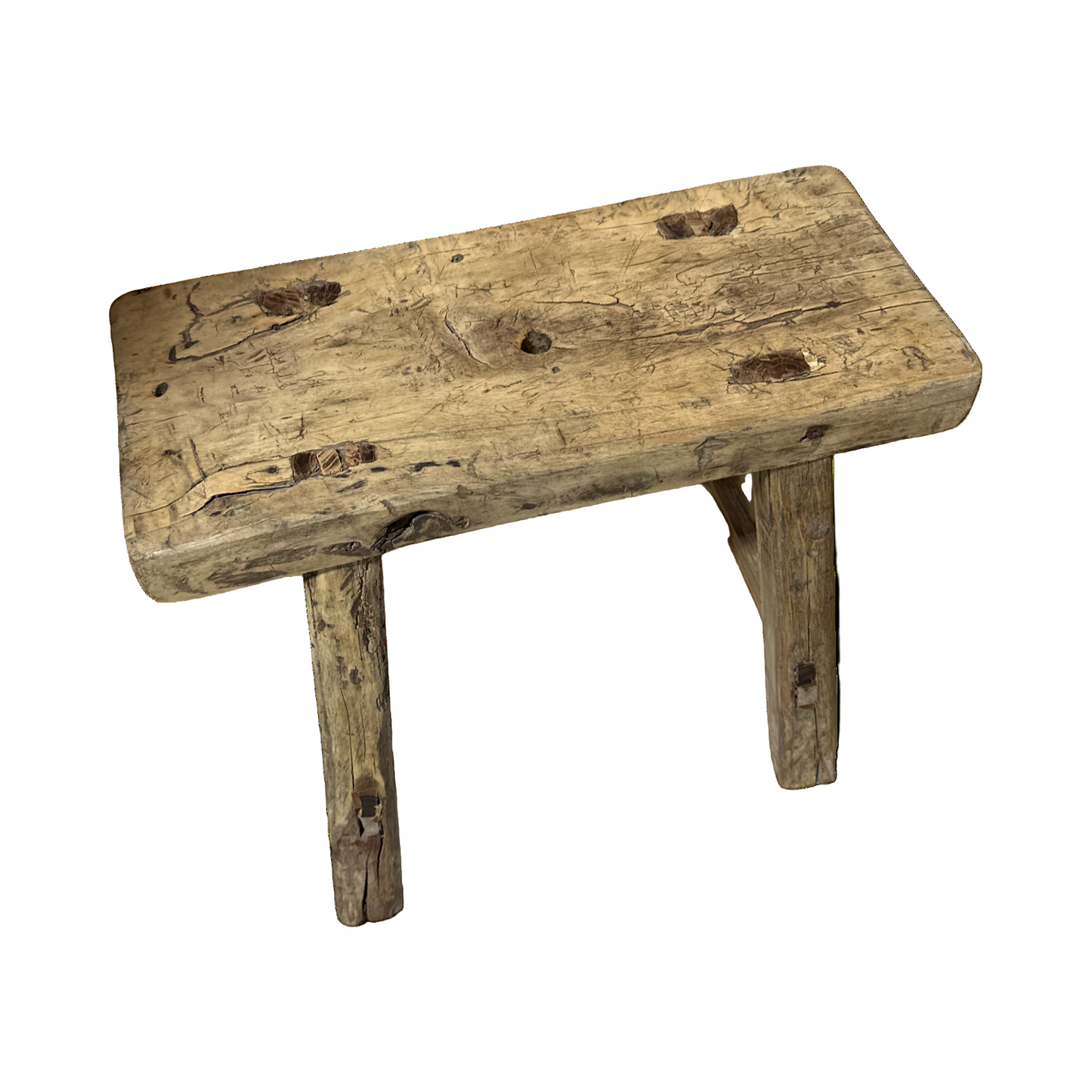 Antique mini stool XL