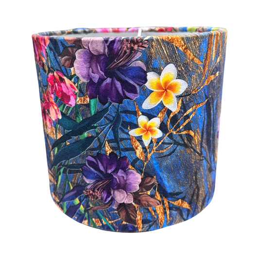Meadow Velour Velvet Lampshade 20x18cm