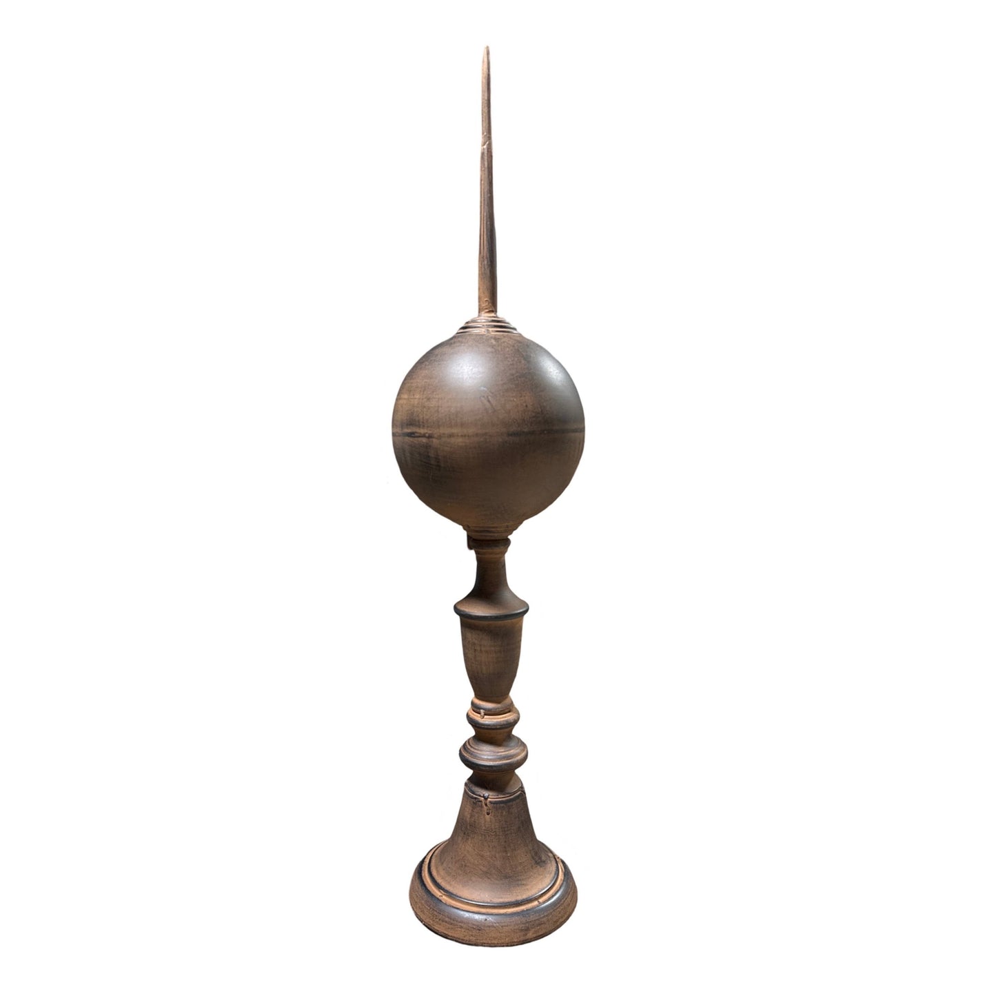 Metal finial 33"