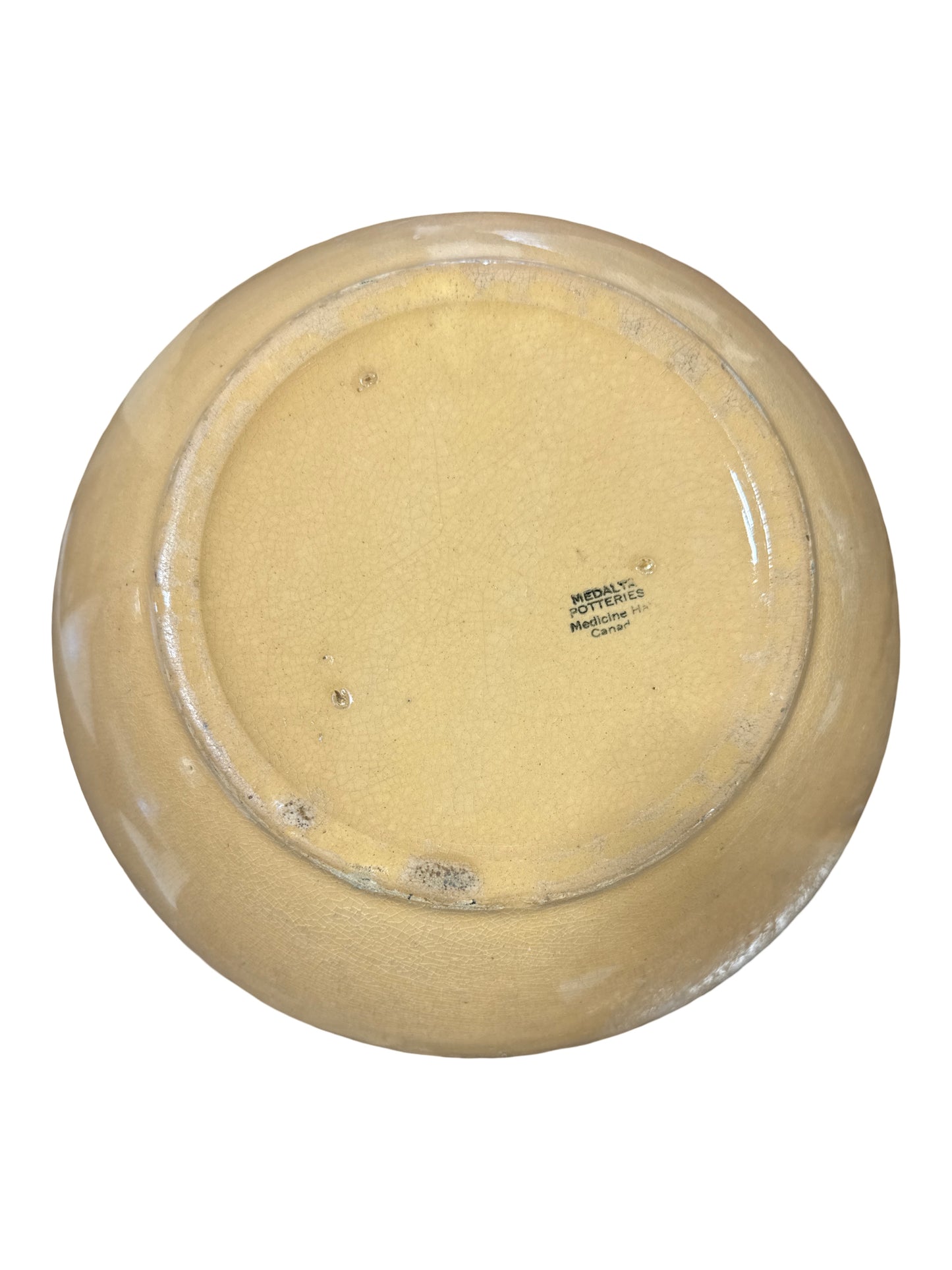 Antique Medalta Bowl 11"