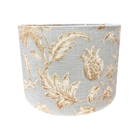 Oak Floral Mist Linen Lampshade 30x21cm