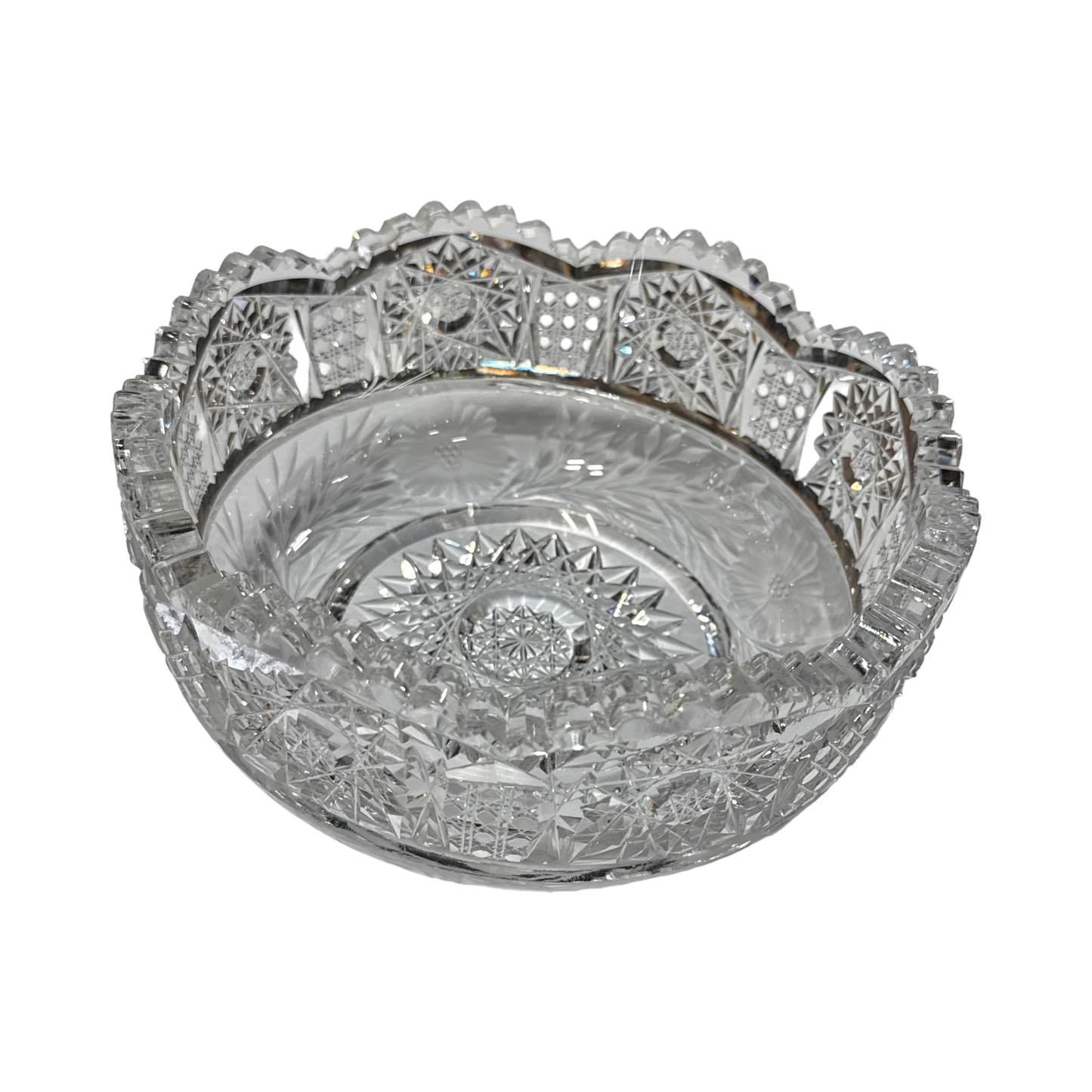 Vintage Lead Crystal Bowl