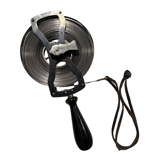 Vintage 100ft Surveyor Tape Measure