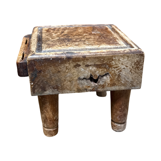 Vintage Mini Butcher Block Cheese Board