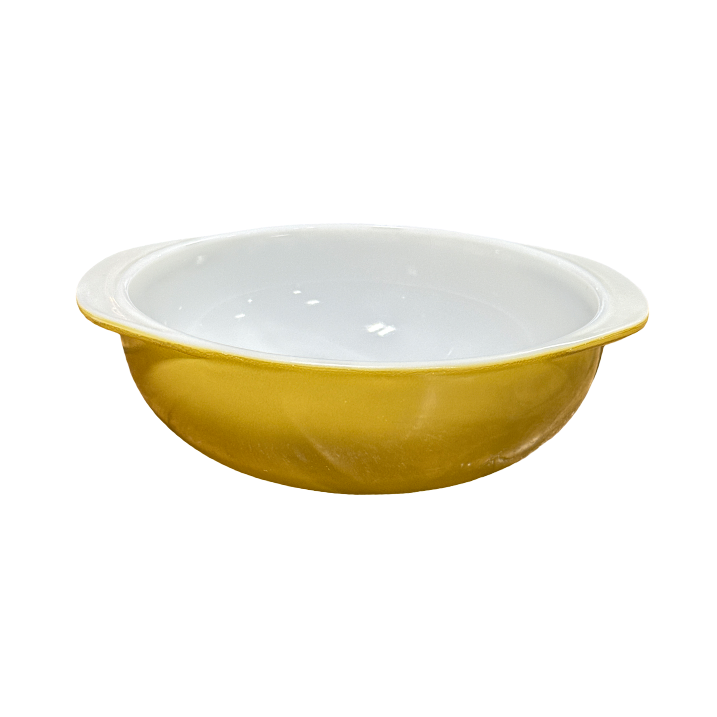 Vintage Pyrex 024 Yellow Casserole Dish