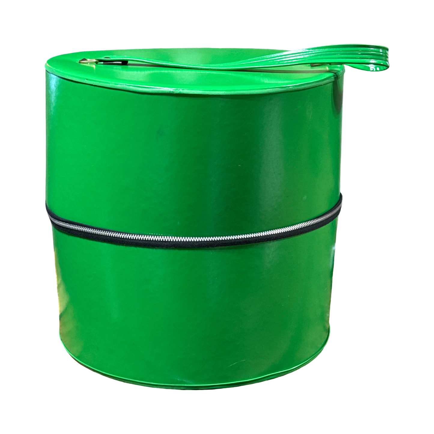 Vintage Green Wig  Box