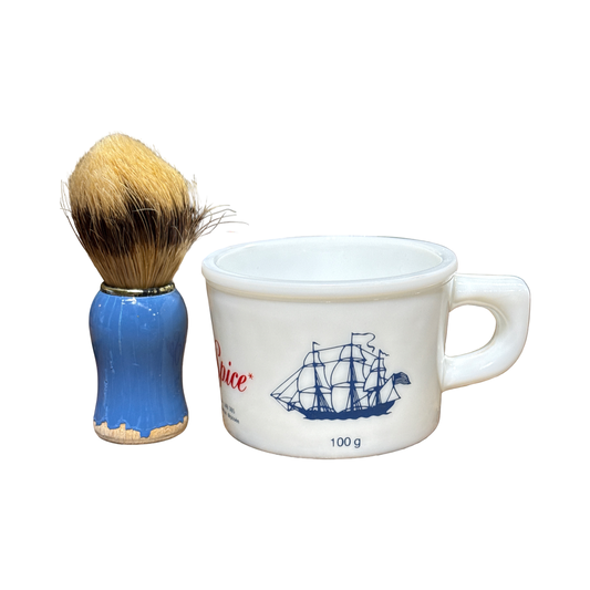 Vintage Old Spice Shaving Mug w/Brush