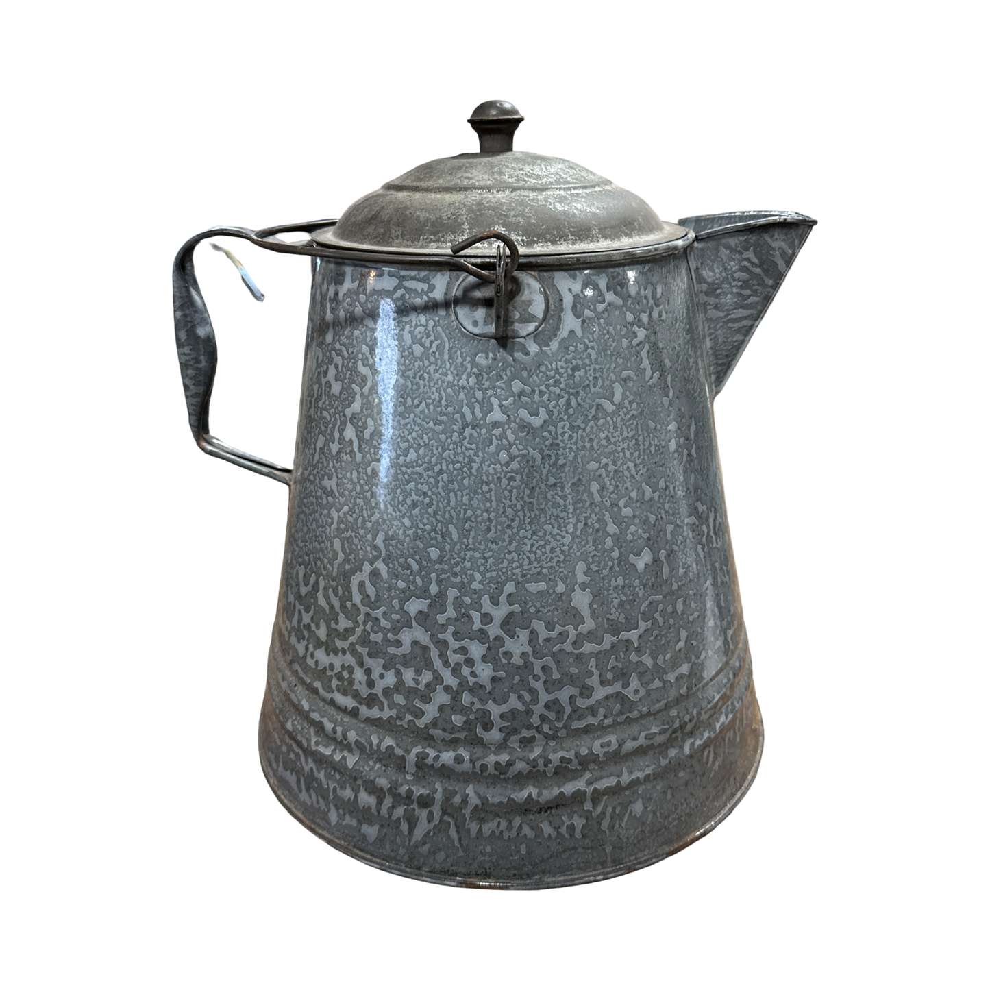 Vintage Enamel/Graniteware Large Kettle