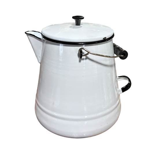 Vintage Enamel Kettle