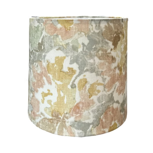 Peach Spice Lampshade 24cm tall tapered