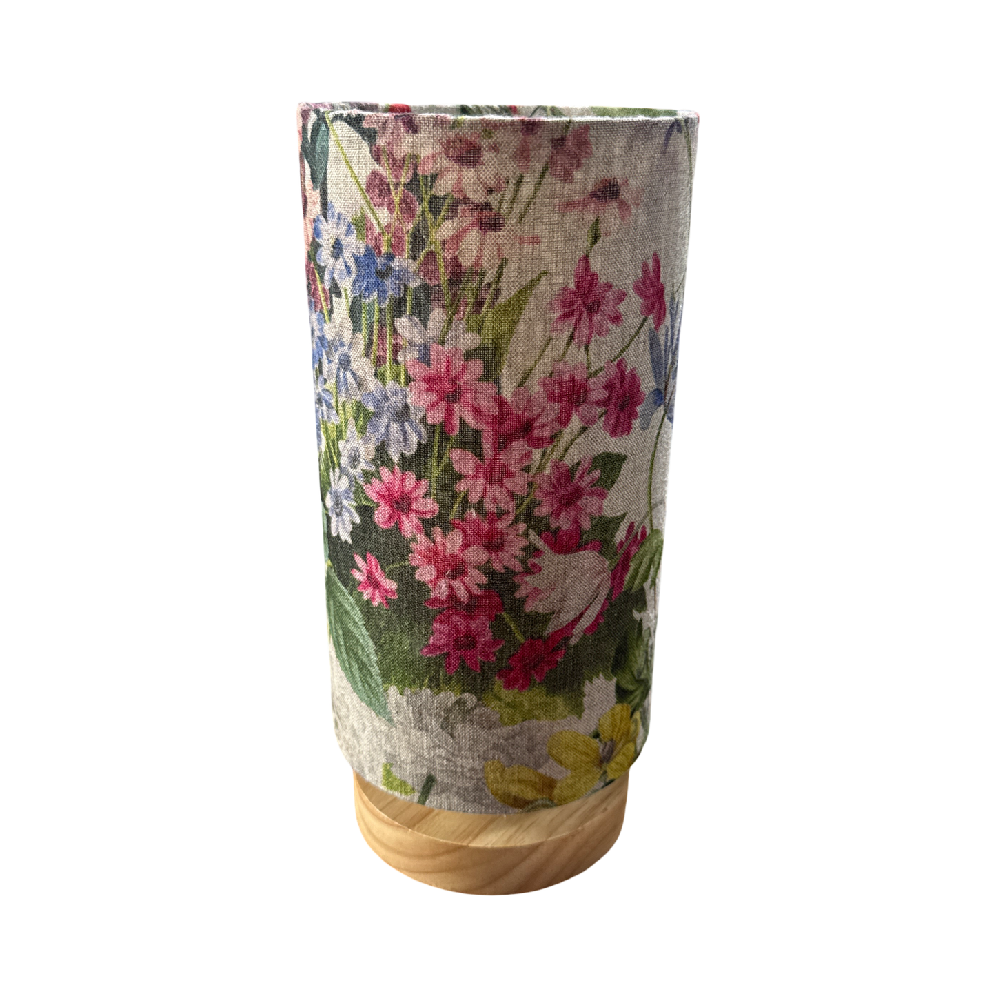 Summer Flowers Lampshade 11x24cm w/Base