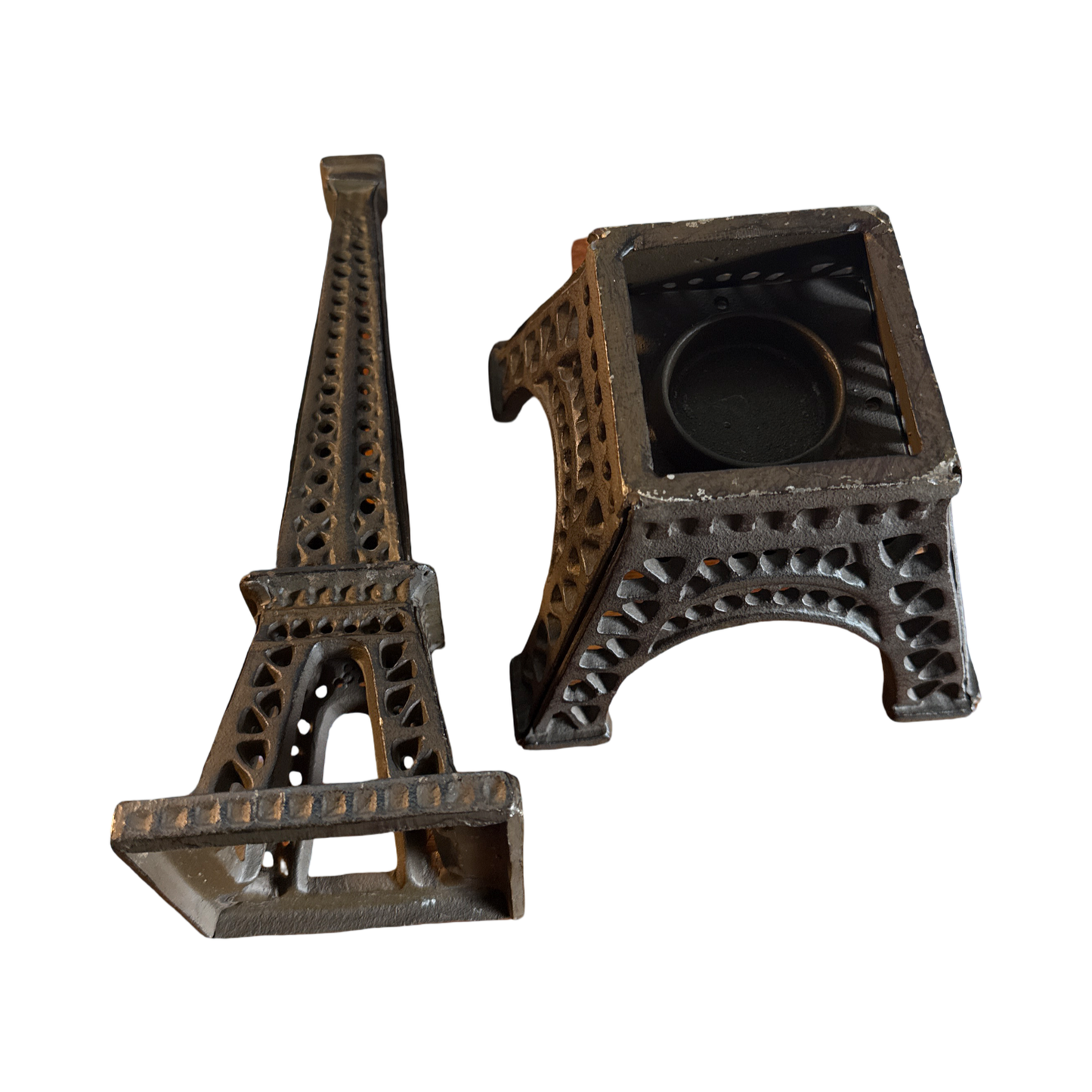 Cast Iron Eiffel Tower Tea Light Candle Holder
