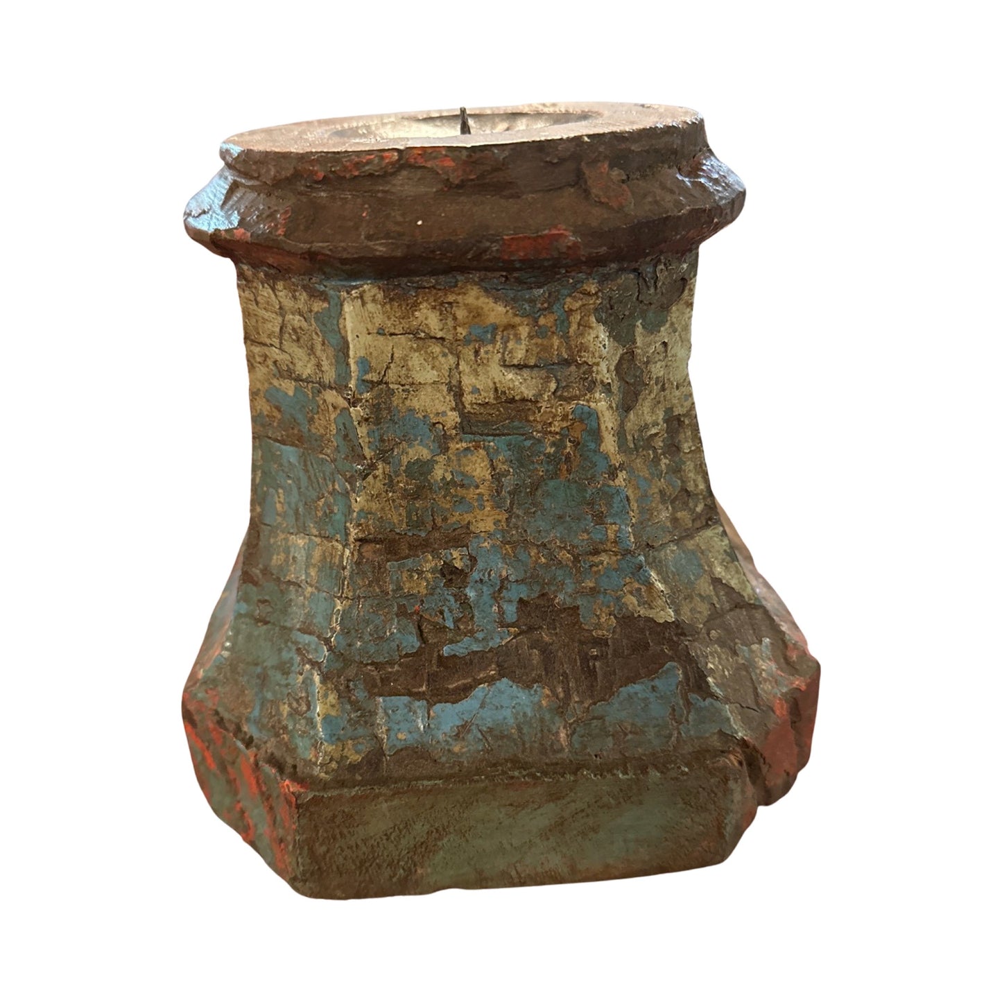 Wood candle stand various