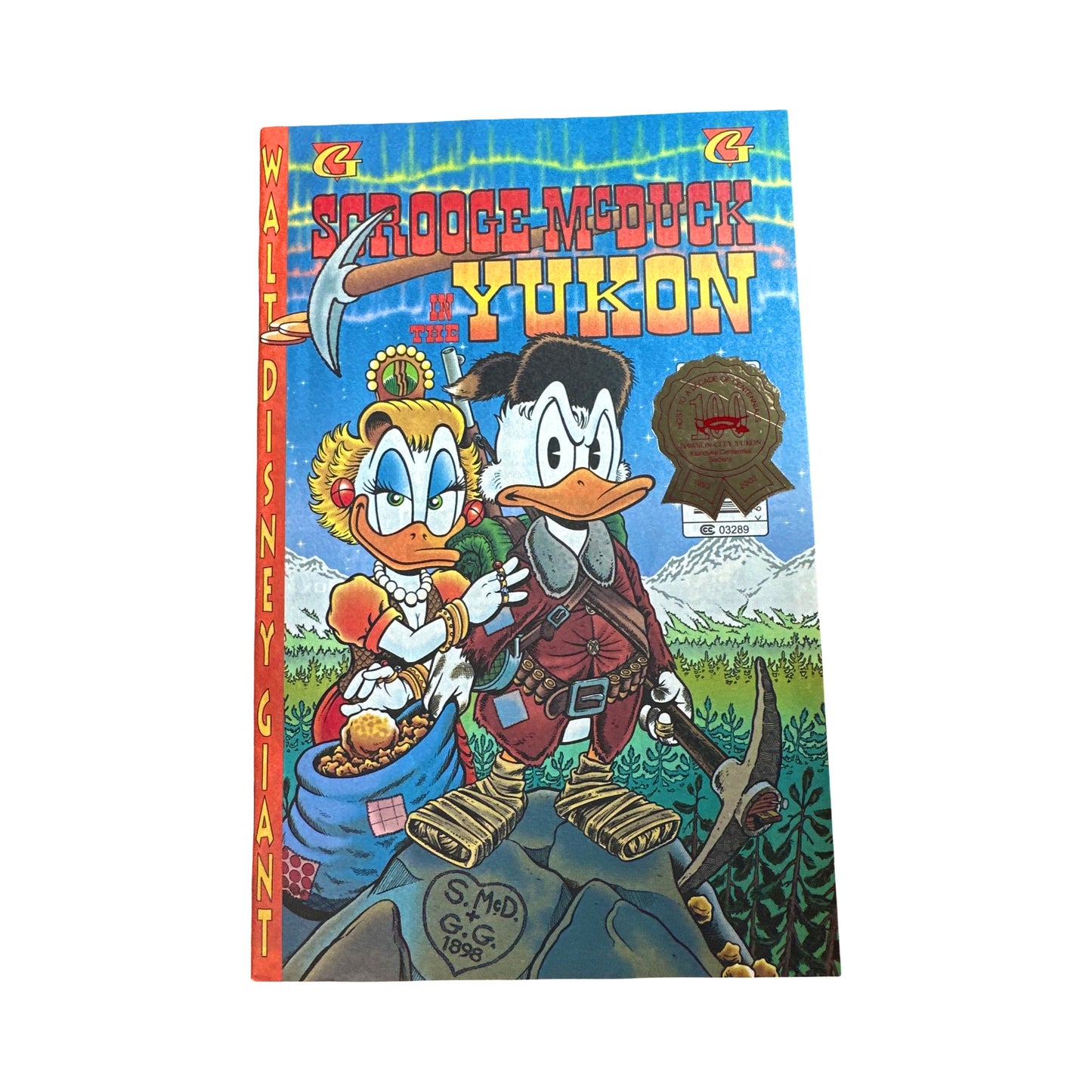 Vintage Scrooge McDuck in the Yukon