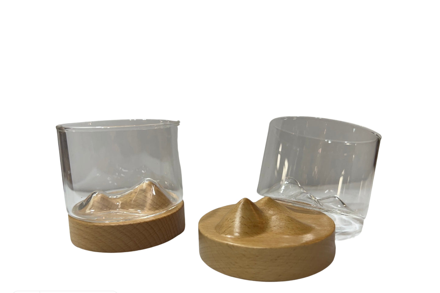 Kings Mountain whiskey tumbler beech