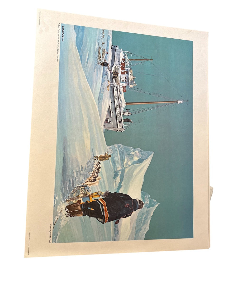 Vintage 70's RCMP Centennial prints s/5 +2