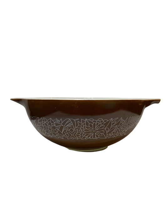 Vintage Pyrex Woodland Brown 444