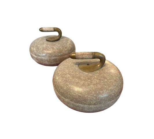 Vintage Curling Rock