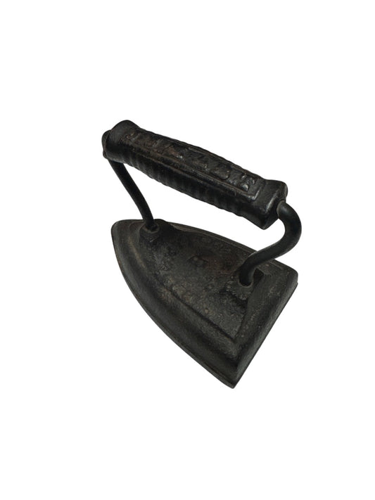 JS Hart cast iron sad iron