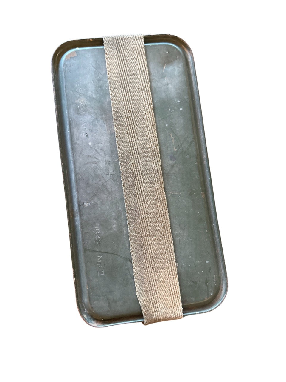 1942 WW2 2 pounder anti-tank gun ammo box