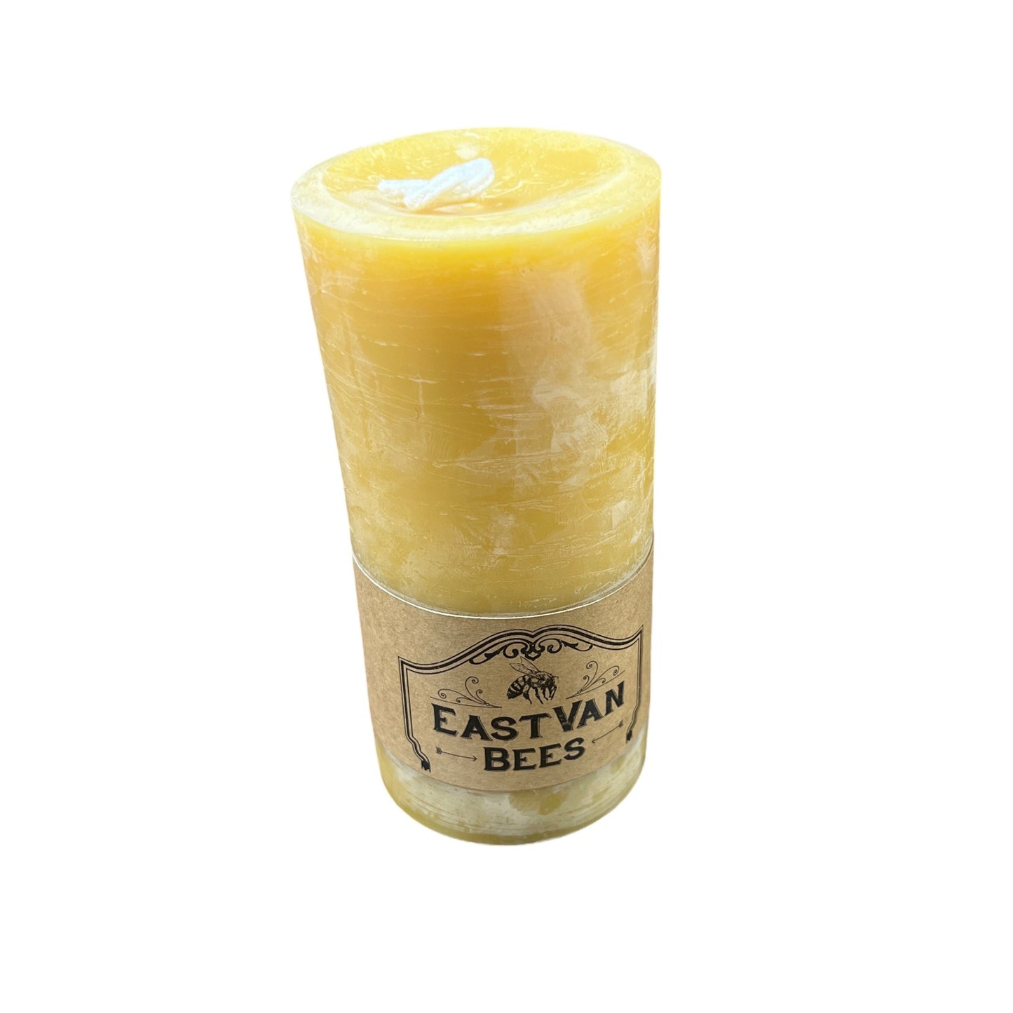 3x6" Beeswax Pillar Candle