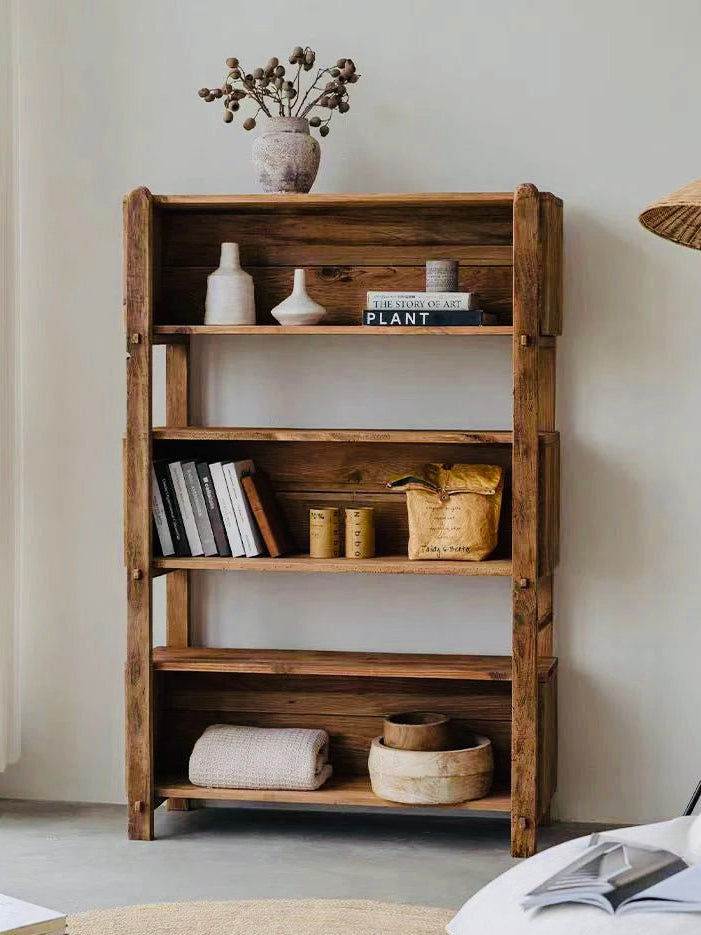 Reclaimed Pine Shelf Cabinet Tall
