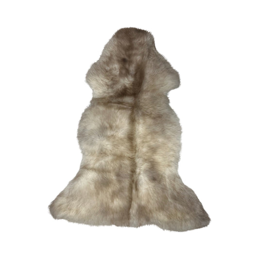 Texels sheepskin tan mottled