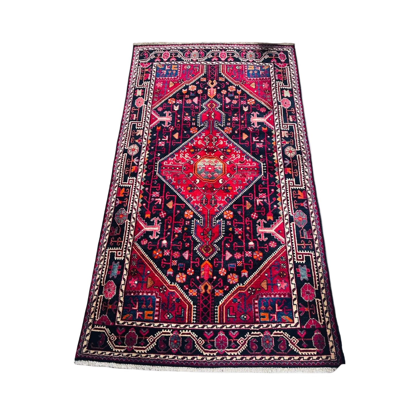 Vintage Touserkan Wool Rug 78x42"