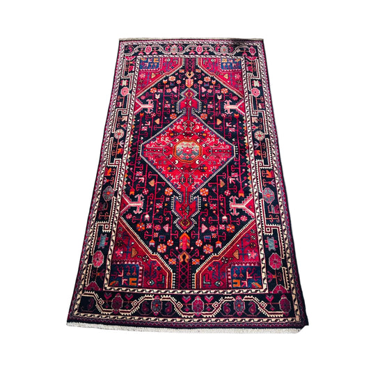 Vintage Touserkan Wool Rug 78x42"