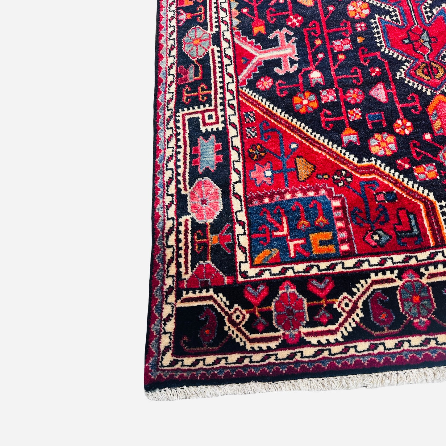 Vintage Touserkan Wool Rug 78x42"
