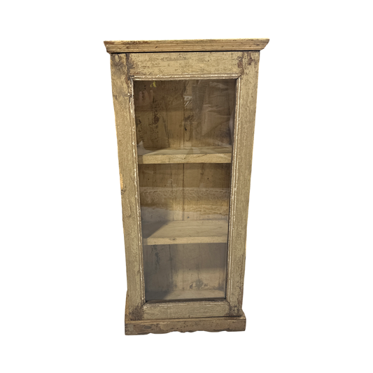 Vintage Wood Wall Cabinet E