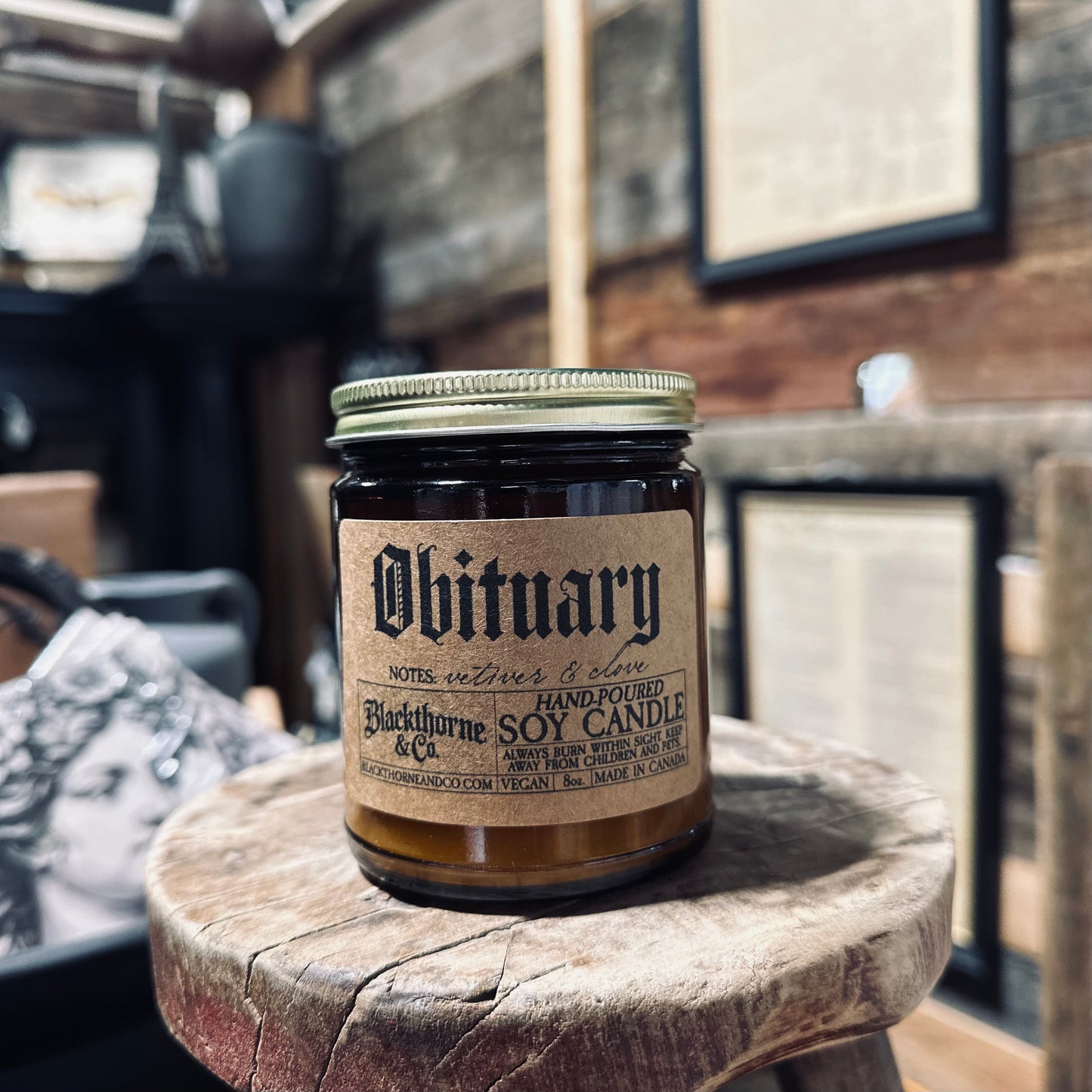Blackthorne & Co. Soy Blend Candles 8oz