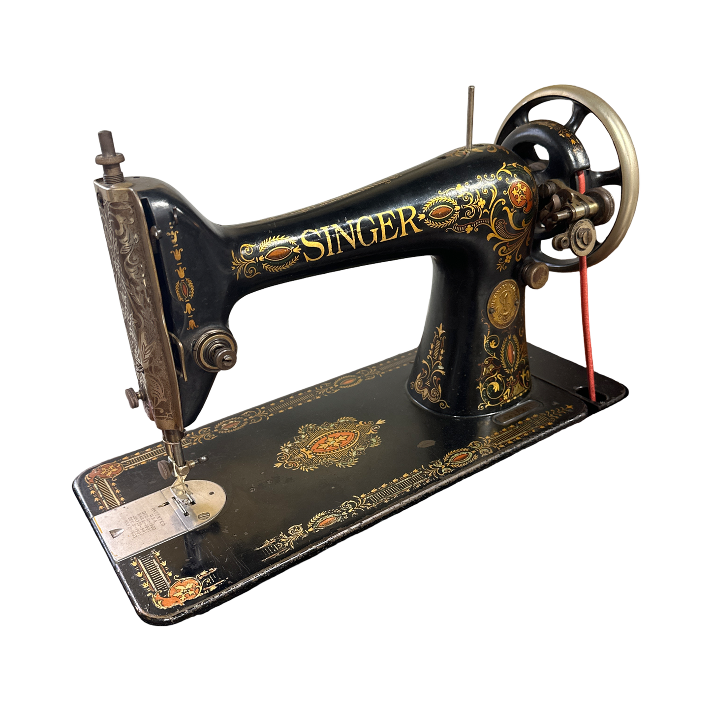 Antique Singer Model 66 in Cabinet