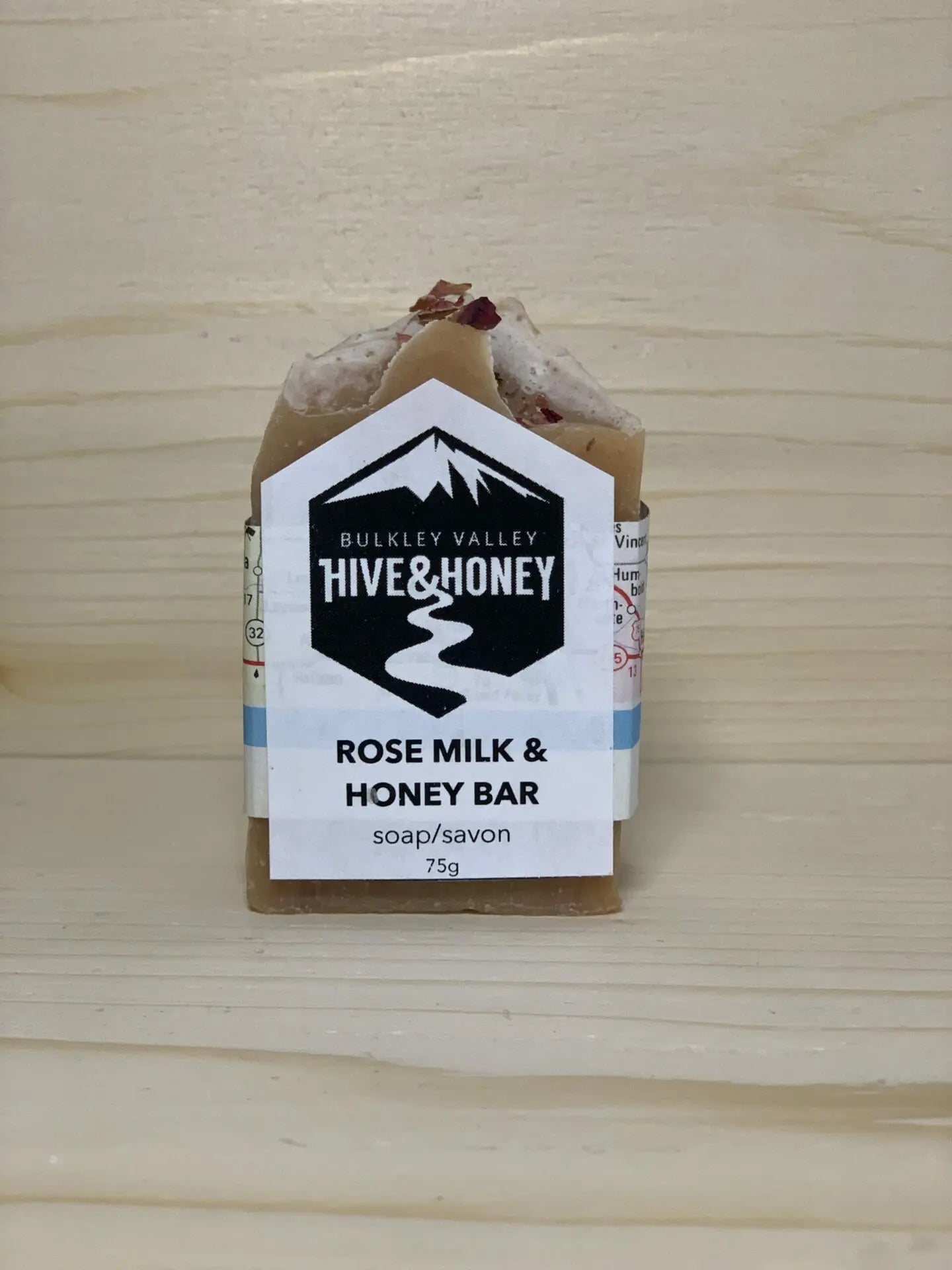 Rose Milk & Honey Half-bar Soap