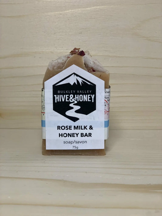 Rose Milk & Honey Half-bar Soap