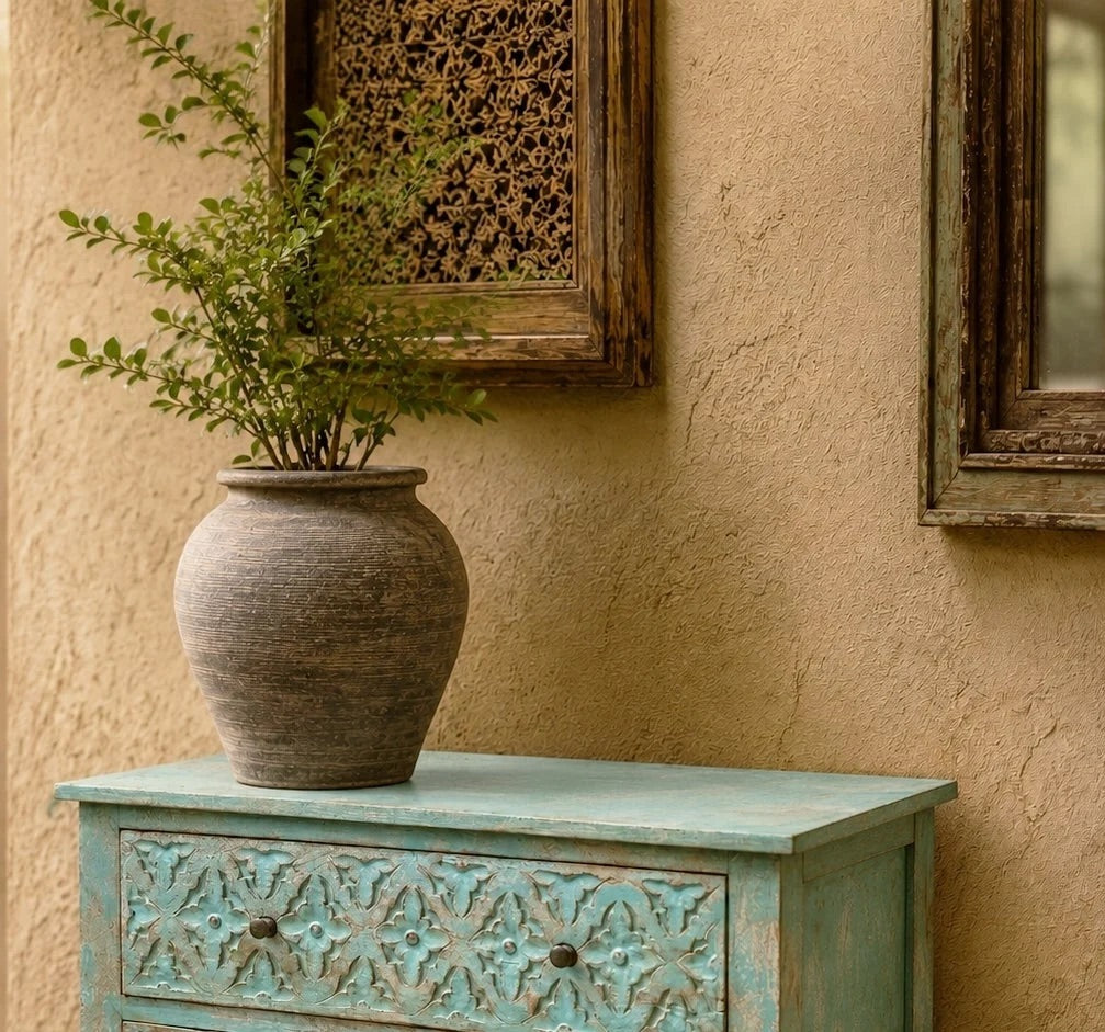 Large Antique Terracotta Pot