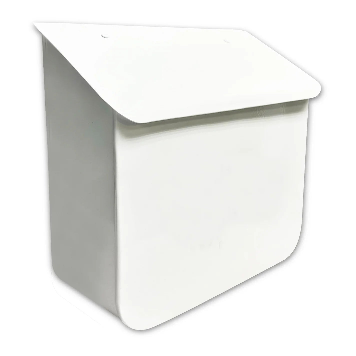 Iron Mailbox White