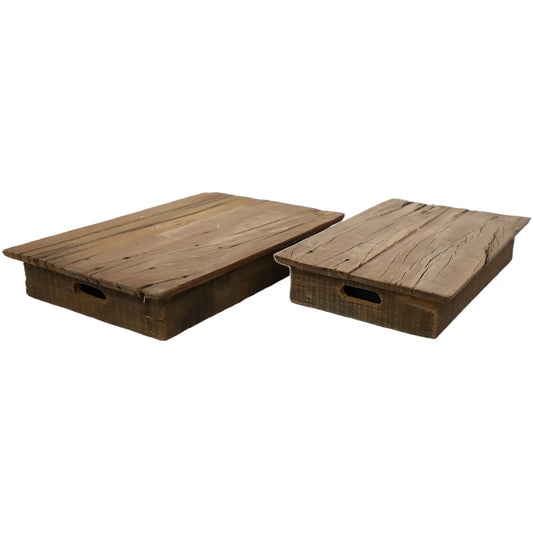 Recycled wood stand