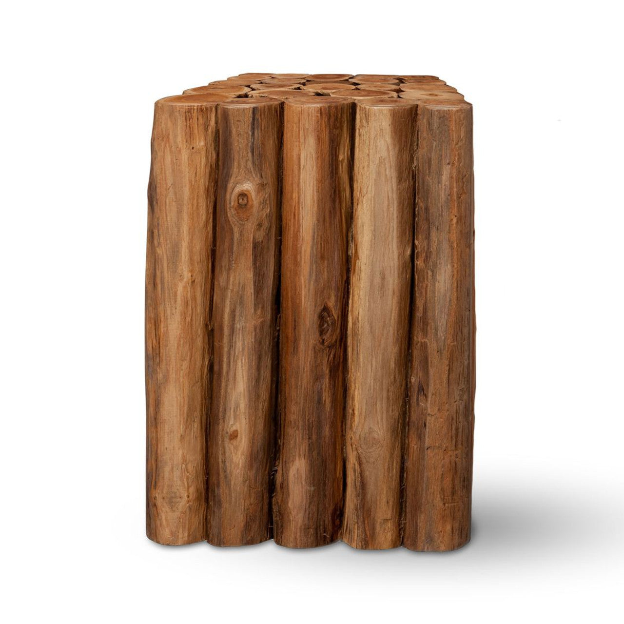 Teak Square Stool/Side Table