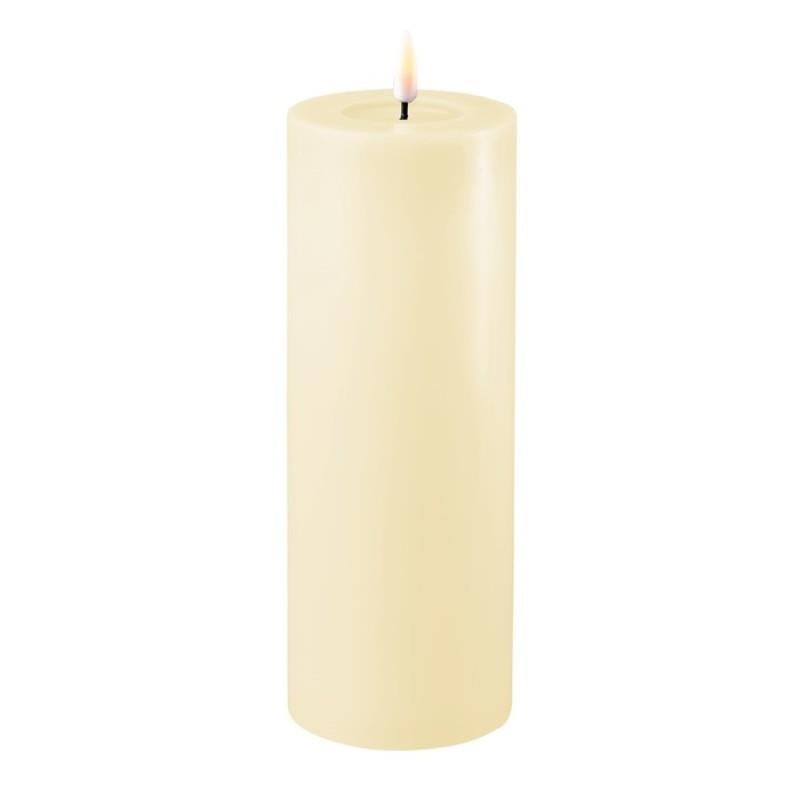 Cream LED Candle 3x8 Inch