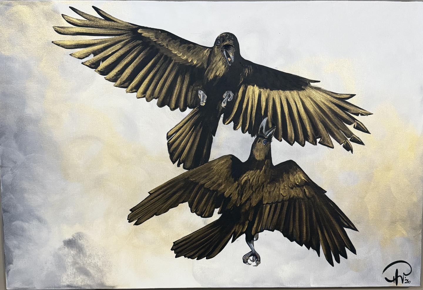 Soar Together 24x36" Painting