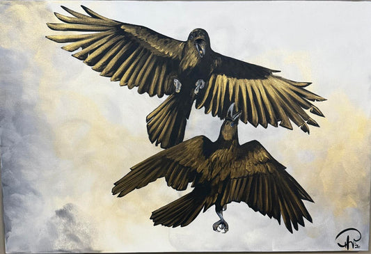 Soar Together 24x36" Painting