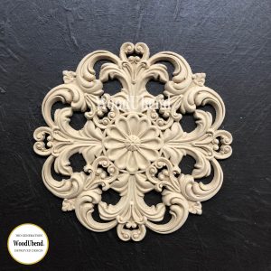 Pack of 2 baroque centrepieces