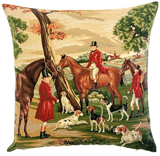 Foxhunt L Cushion Cover 18"