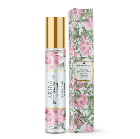 Akira Green Tea, Rose & Patchouli Perfume Oil